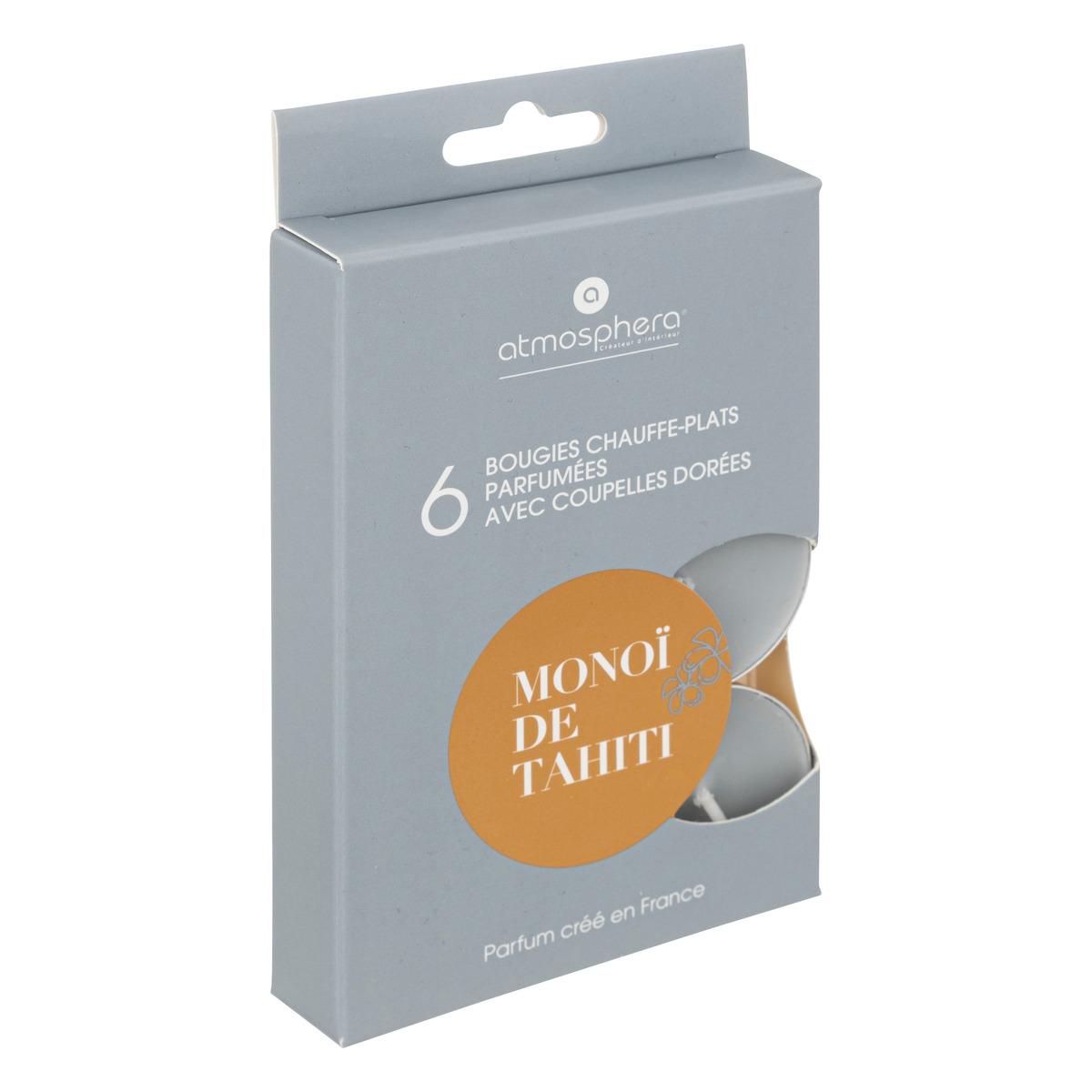 BOUGIE CHAUFFE PLAT IZOR MONOI X6 PIECES