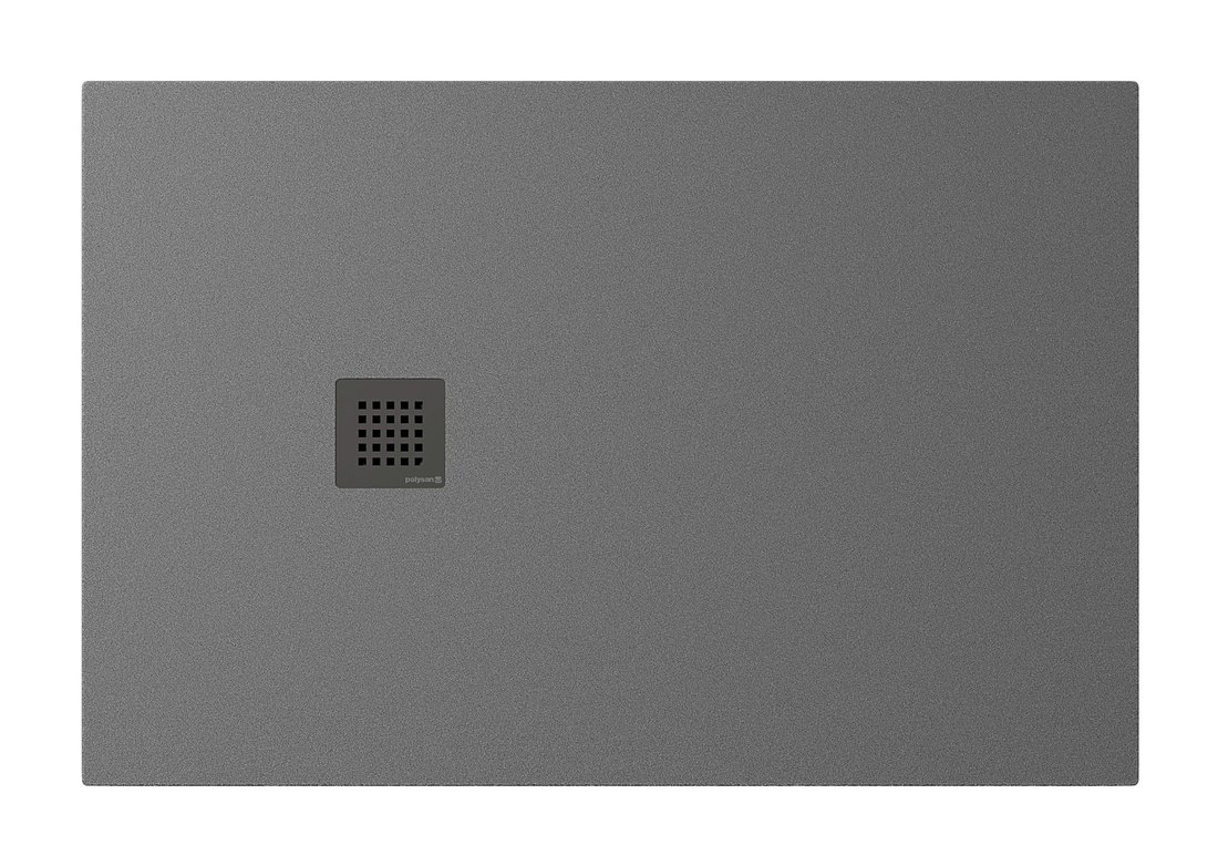 Polysan Treneca douchebak 120x80cm grijs mat