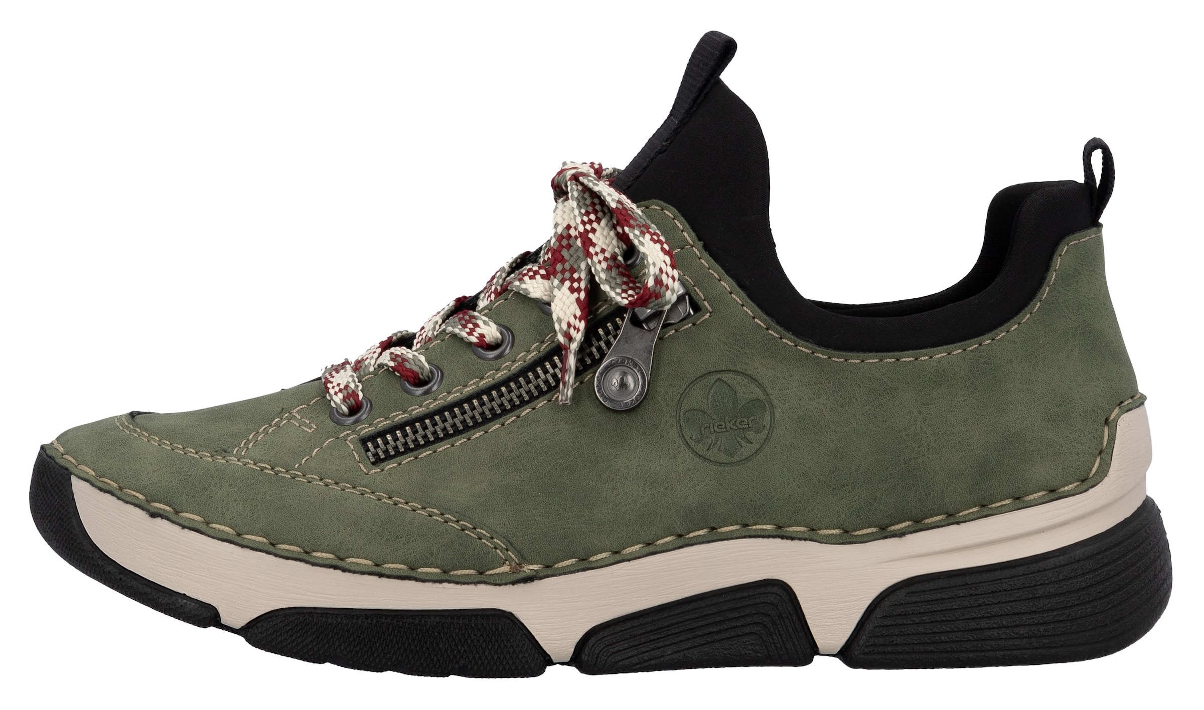 Rieker Slip-On Sneaker  Schlupfschuh, Halbschuh, Freizeitschuh mit weicher Innensohle