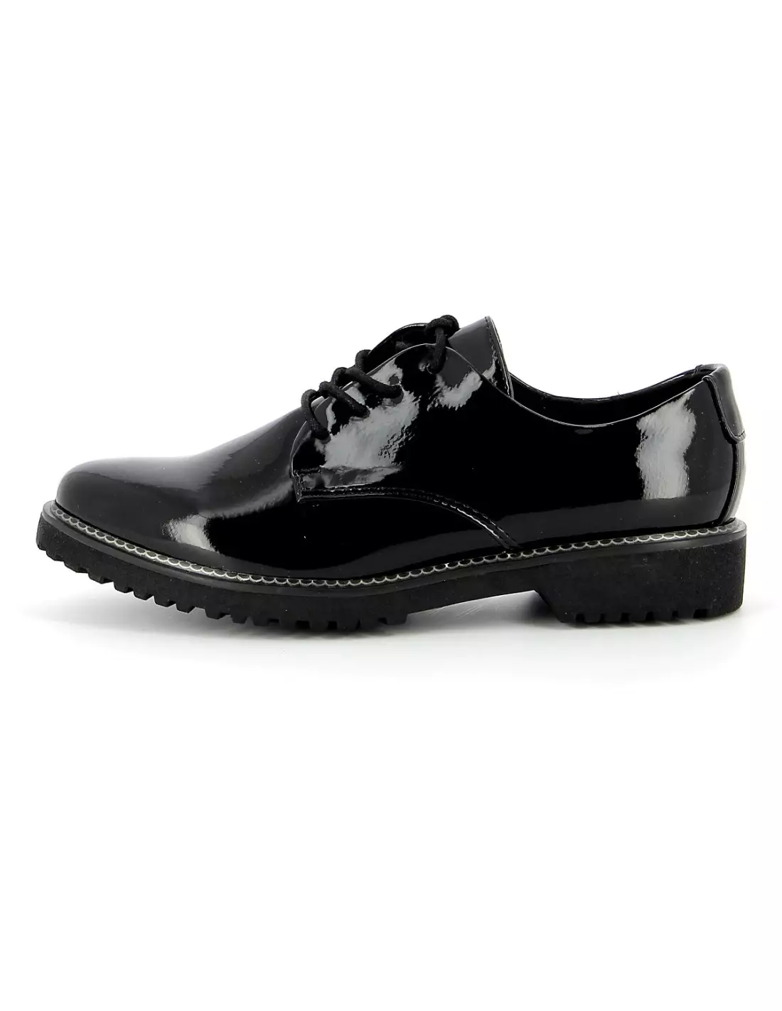 MARCO TOZZI 23712 - Derbies, richelieus & trotteurs Noirmétal