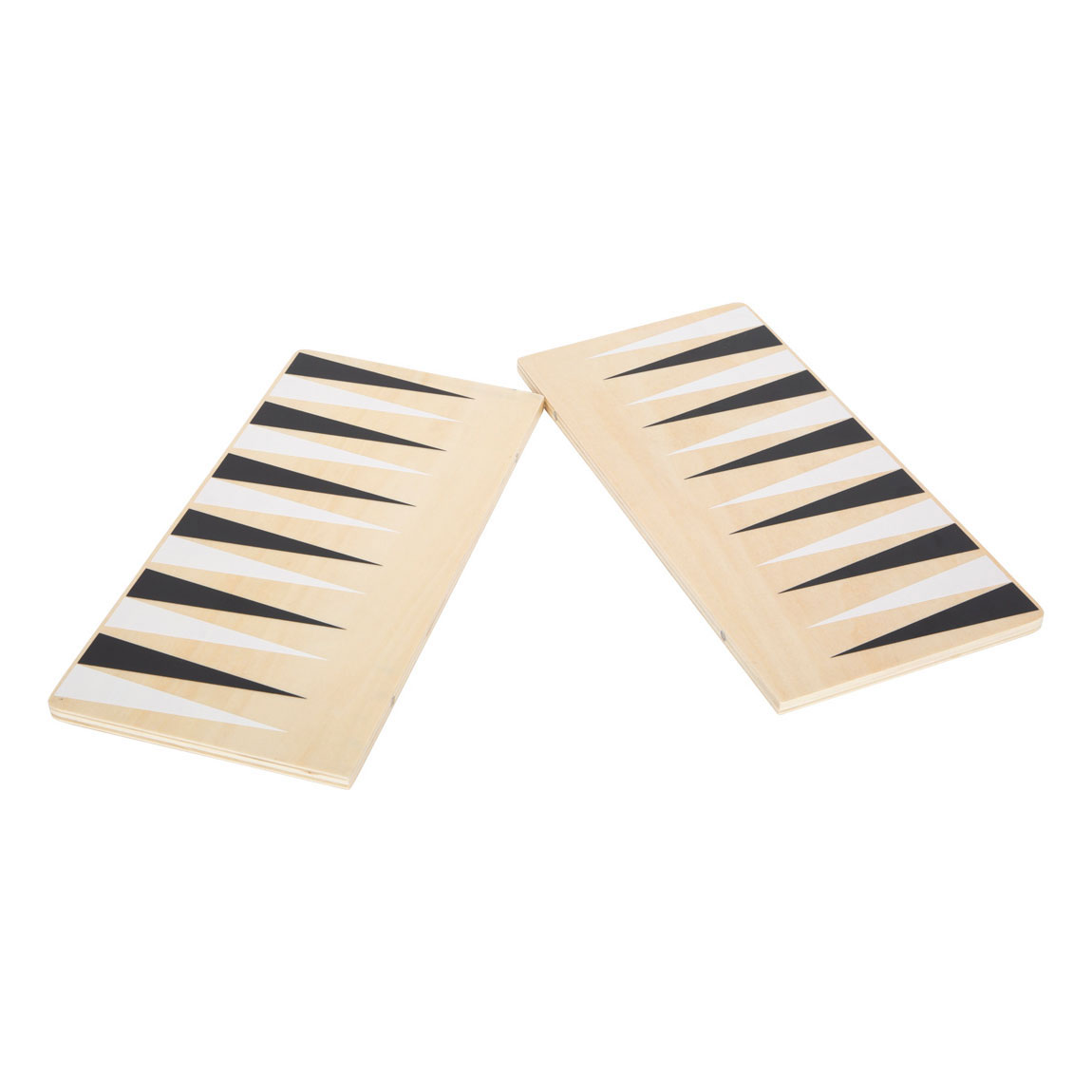 Small Foot-Schaak en Backgammon Spel (Golden Edition)
