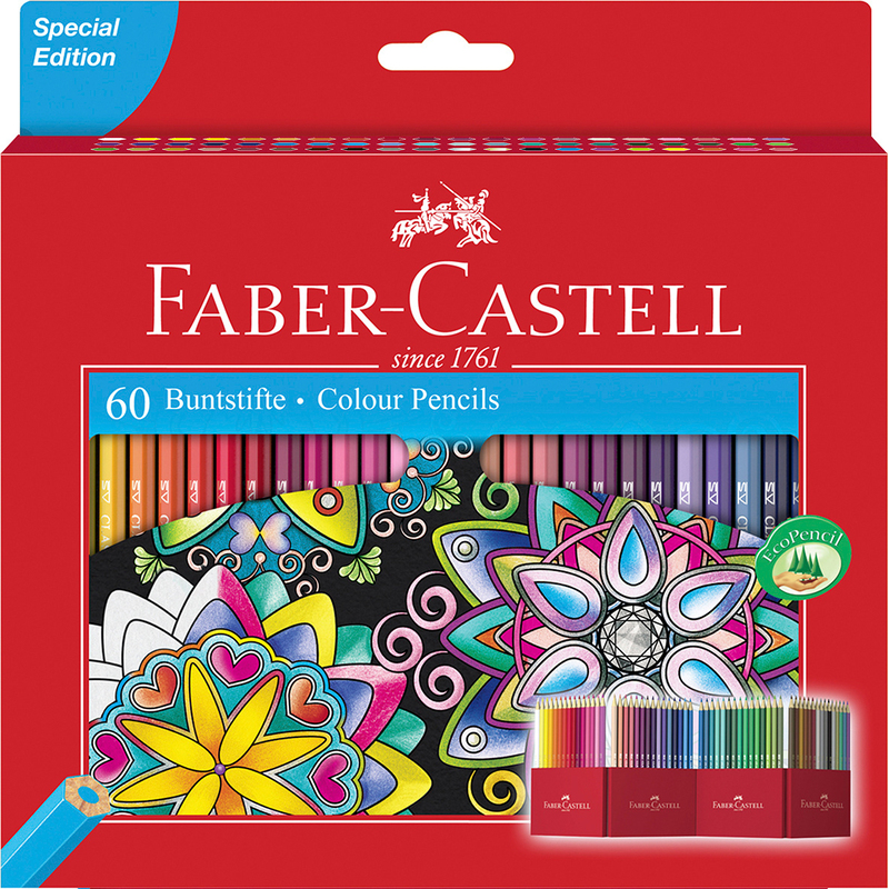 Faber-Castell Farbstifte Classic Colour, 60er Etui, assortiert