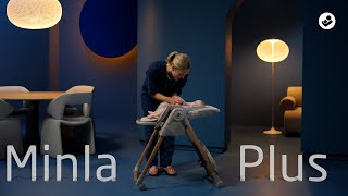 Minla Plus 0 - 14 Y   0 - 60 kg    Einfaches Hineinsetzen des Kindes |    Voll verstellbar |    Leicht zu bewegen und zusammenzuklappen |    Elegantes, modernes Design |