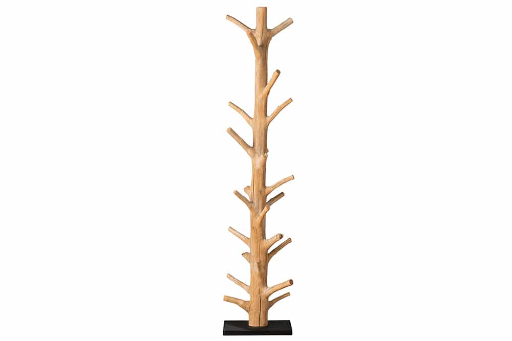 Massiver Garderobenständer TREE NATURE 170cm natur Holz Kleiderständer
