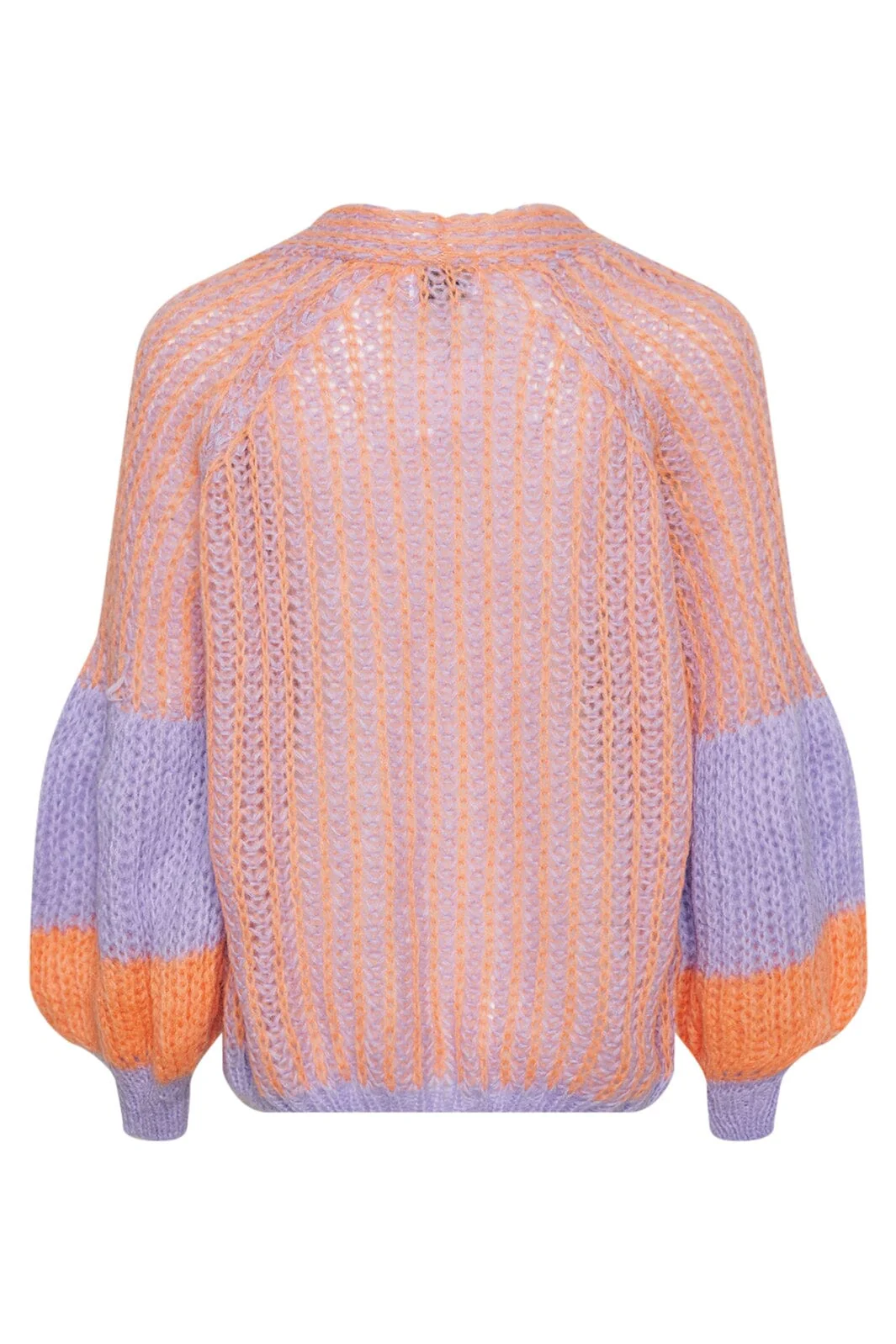 Noella Liana Knit Cardigan lilac apricot mix