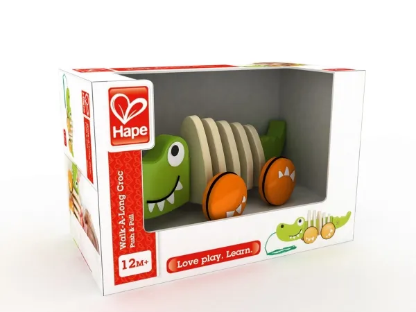 Hape Walk-A-Long Crocodile