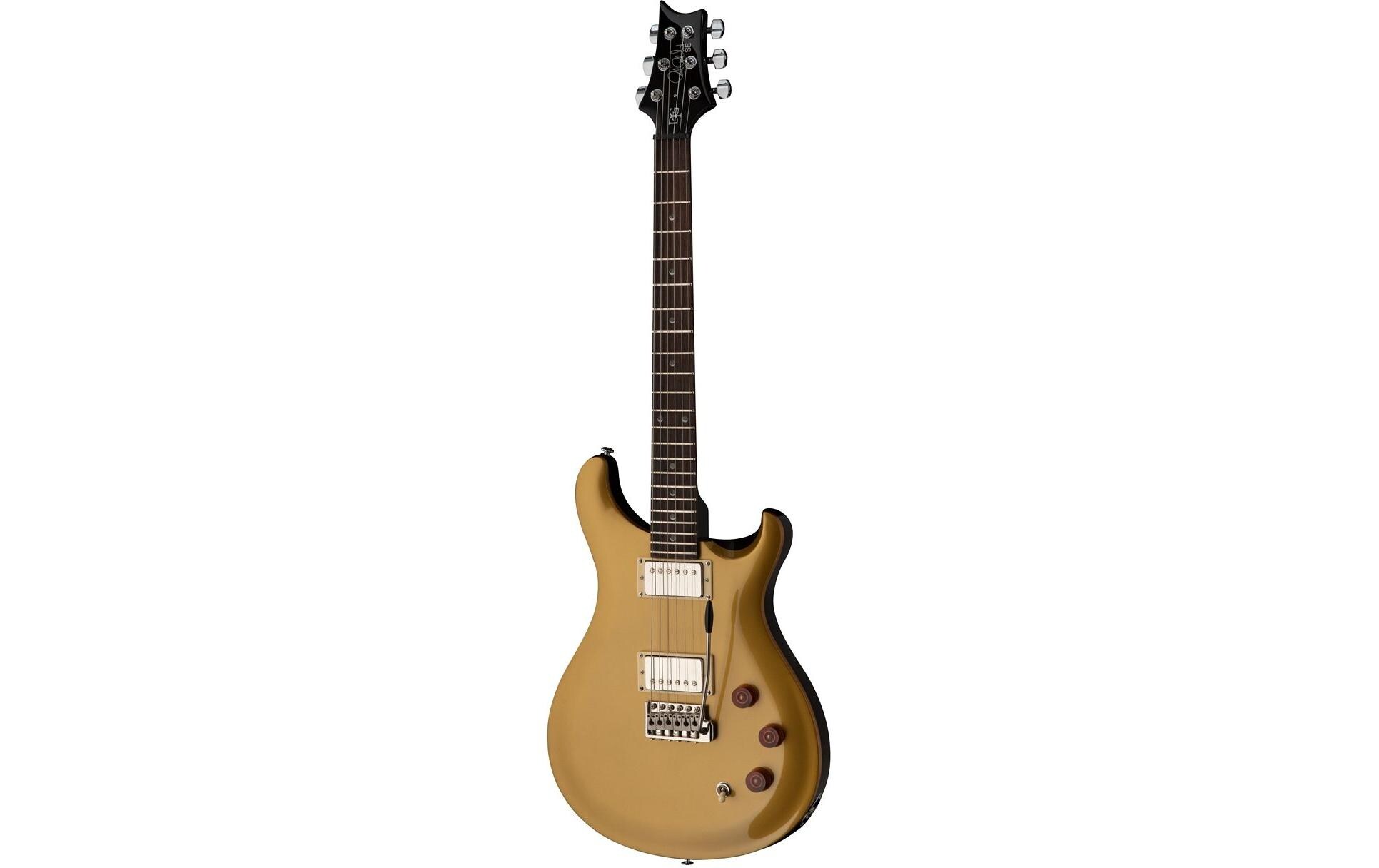 E-Gitarre SE DGT – Gold Top, Moon Inlay<br>David Grissom Signature-Modell