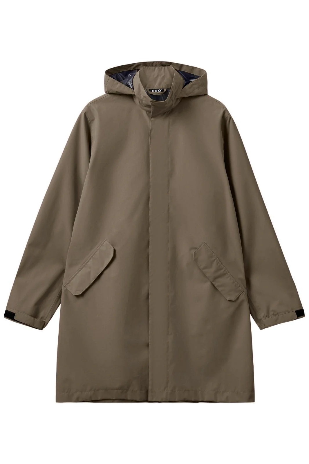 H2O Rømø Lw Rain Long Jacket 3553 dusty oak
