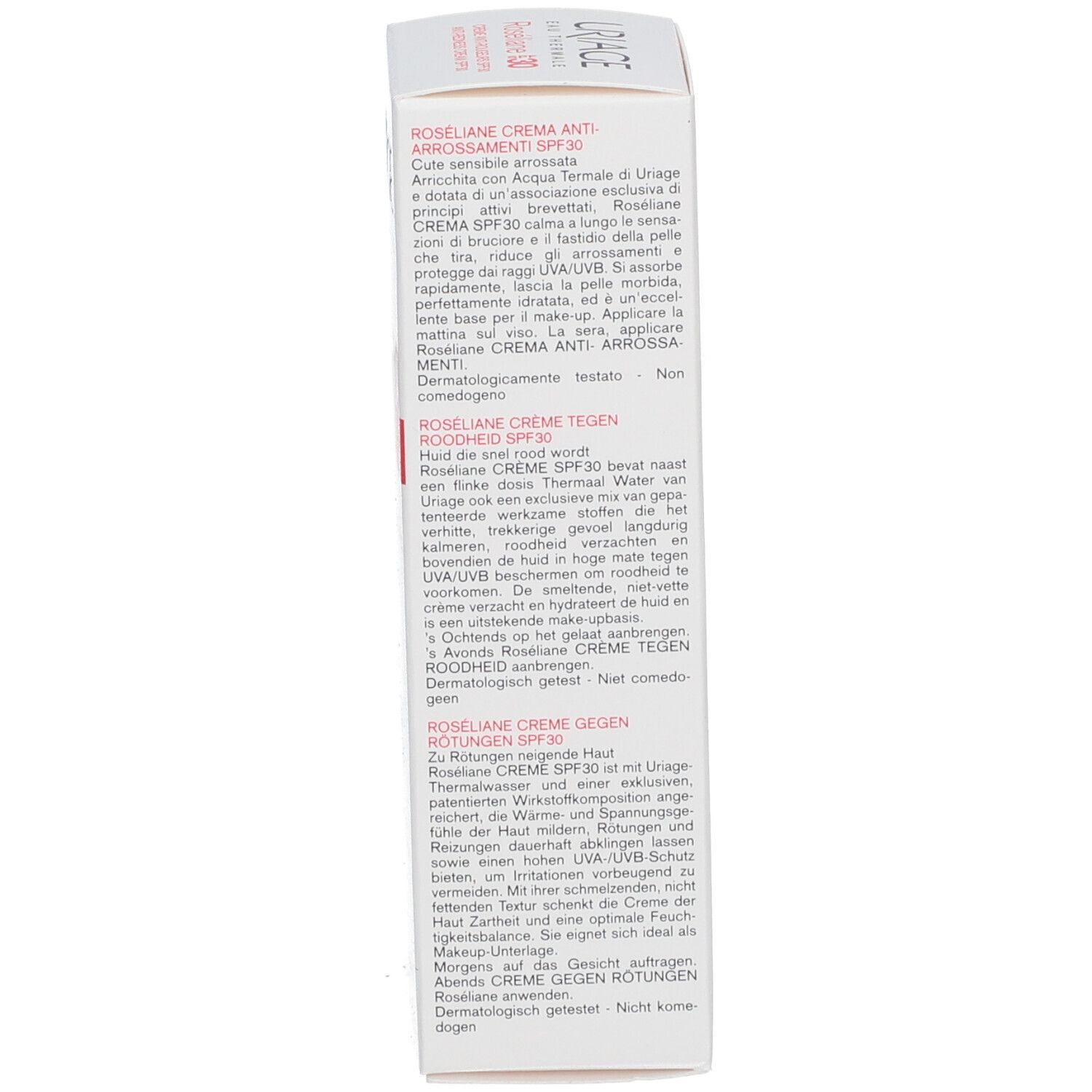 URIAGE Roseliane Creme gegen Rötungen SPF 30