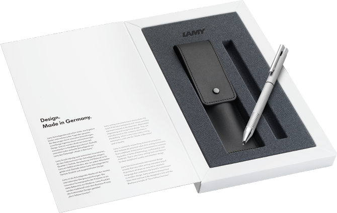 LAMY logo twin pen brushed  Set