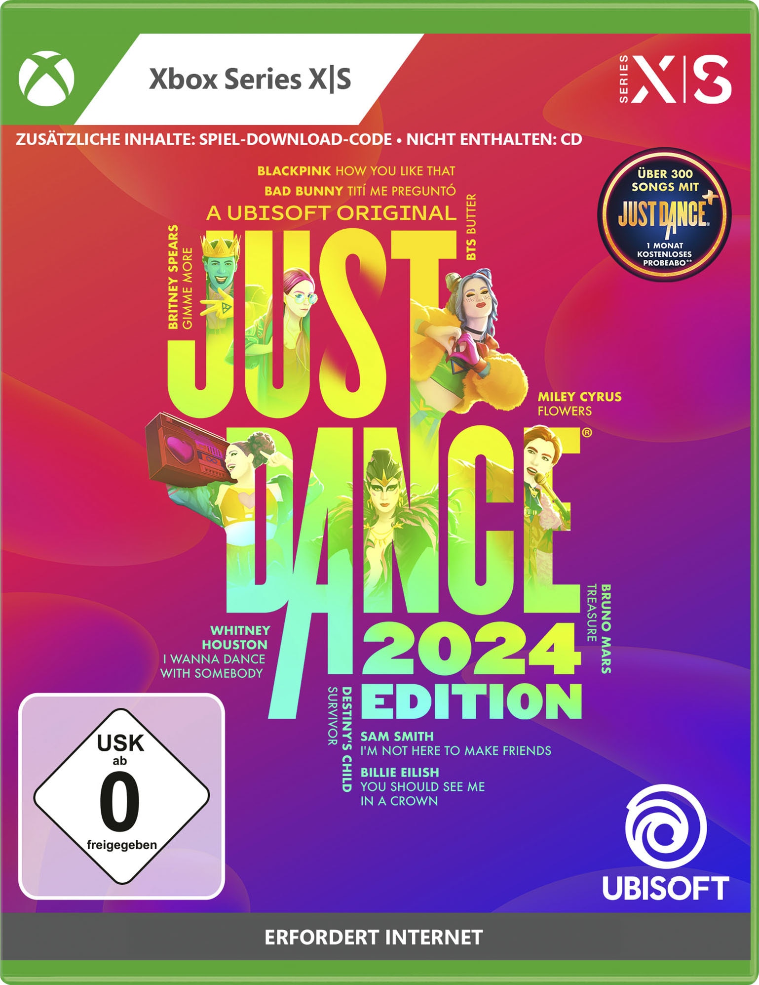 UBISOFT Spielesoftware »Just Dance 2024 Edition (Code in a box)« Xbox Series X
