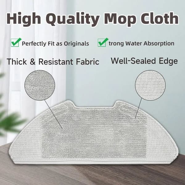 INF Tilbehør til Xiaomi Mi Robot Vacuum Mop 2 Lite/Mop 2 Pro