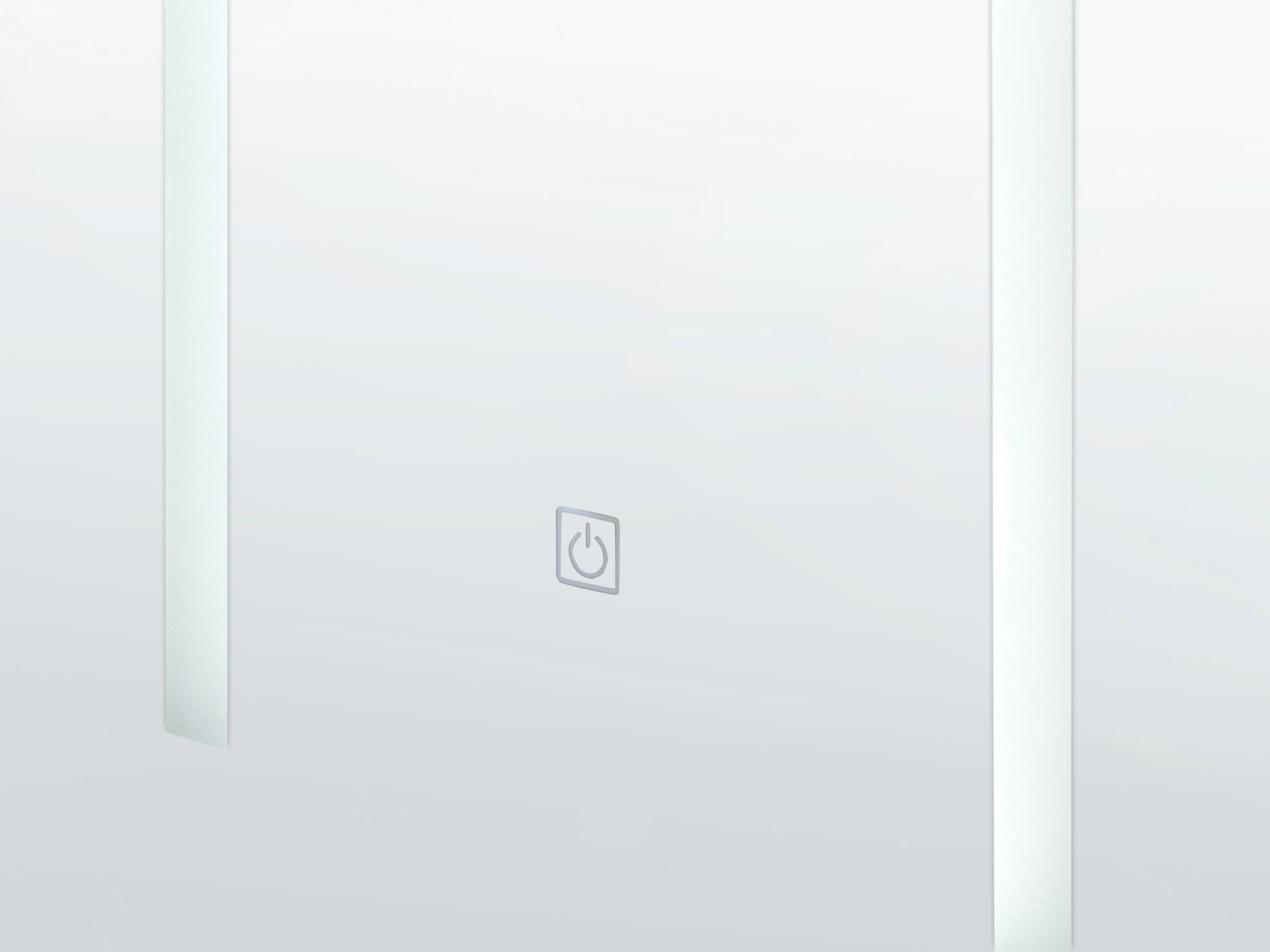 Badkamer wandkast met spiegel LED CAMERON 40 cm 60 cm Zwart