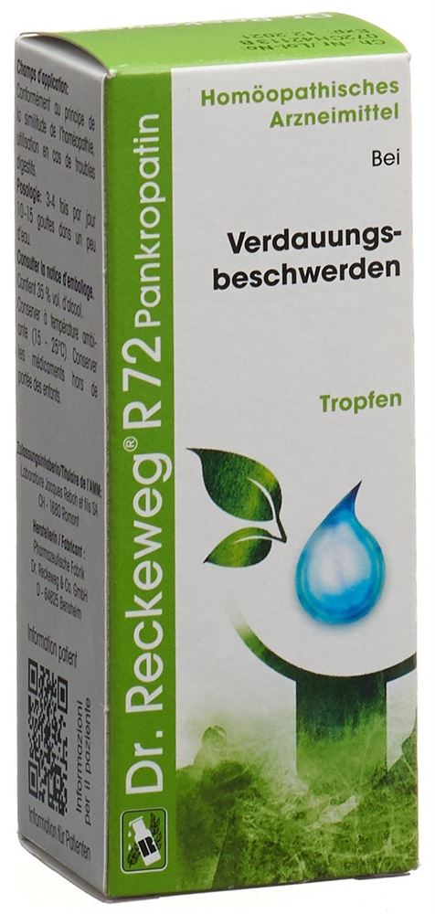 RECKEWEG R72 Pankropatin Tropfen Fl 50 ml