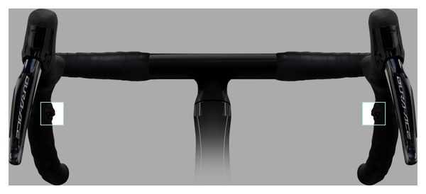 Paire de Manettes Satellites Shimano Di2 SW-RS801-S (Drops) Câble Court (100 mm)