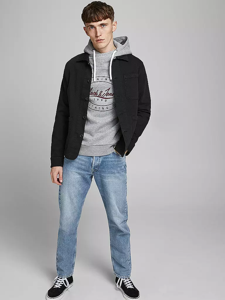 JACK & JONES Jeans Regular Fit JJICHRIS  blau