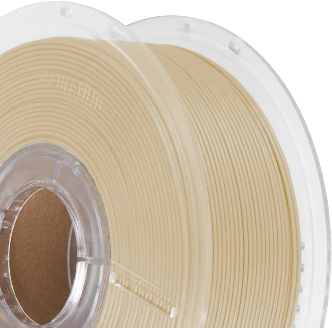 AzureFilm  PLA Champagne, 1,75 mm / 1000 g    Hochwertiger Druck mit guten mechanischen Eigenschaften