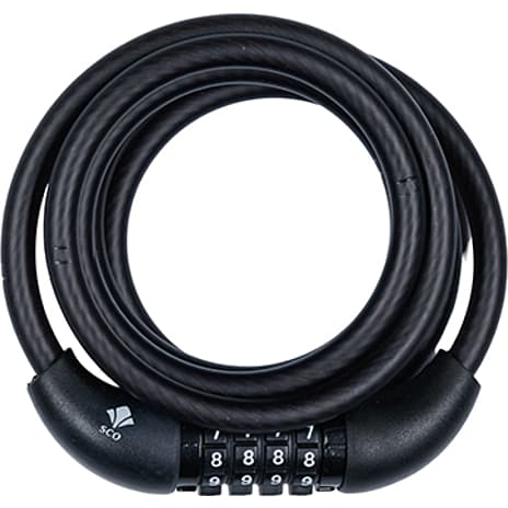 SCO spirallås med kode