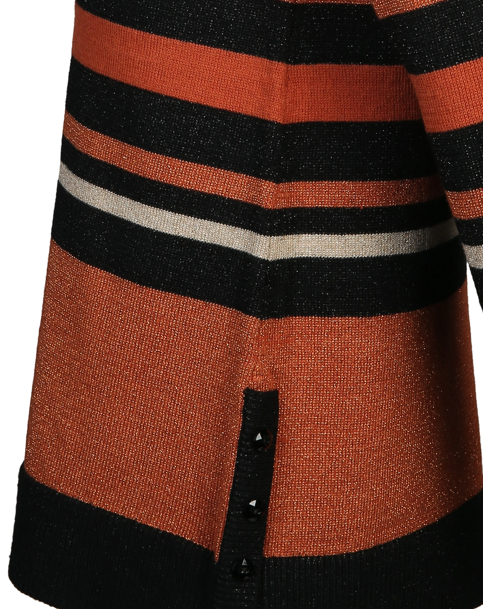 Strickkleid STREIFEN in copper