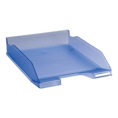 Exacompta COMBO - Corbeille à courrier bleu glacé