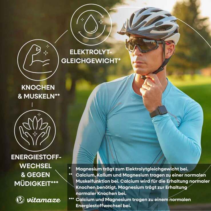 Elektrolyte Komplex Tabletten mit Magnesium vegan, 180 St