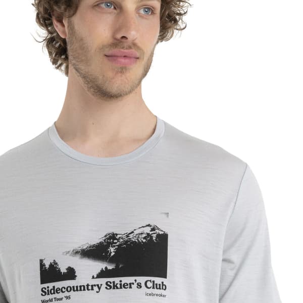 T-shirt randonnée ICEBREAKER M MER 150 TECH LITE II SS TEE SIDECOUNTR ETHER