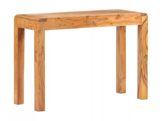Table console 110x40x76cm Bois d'acacia massif et finition miel