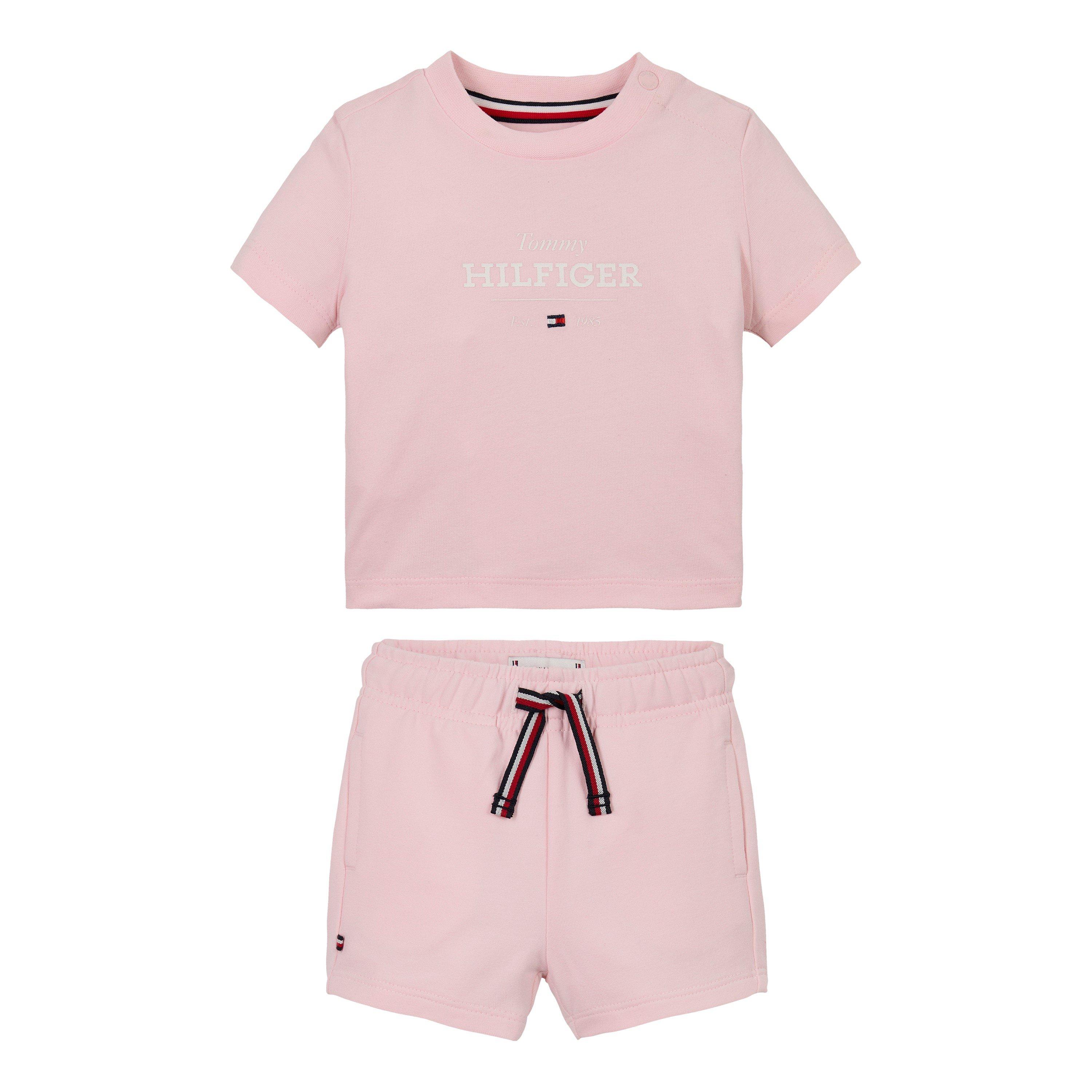Tommy Hilfiger MONOTYPE TEE AND SHORT SET