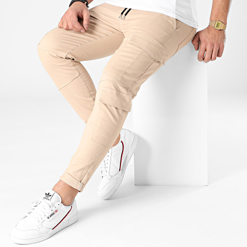 Pantalon Cargo BM1231 Beige