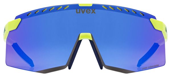Lunettes Uvex Pace Stage CV Jaune/Verres Bleu Miroir