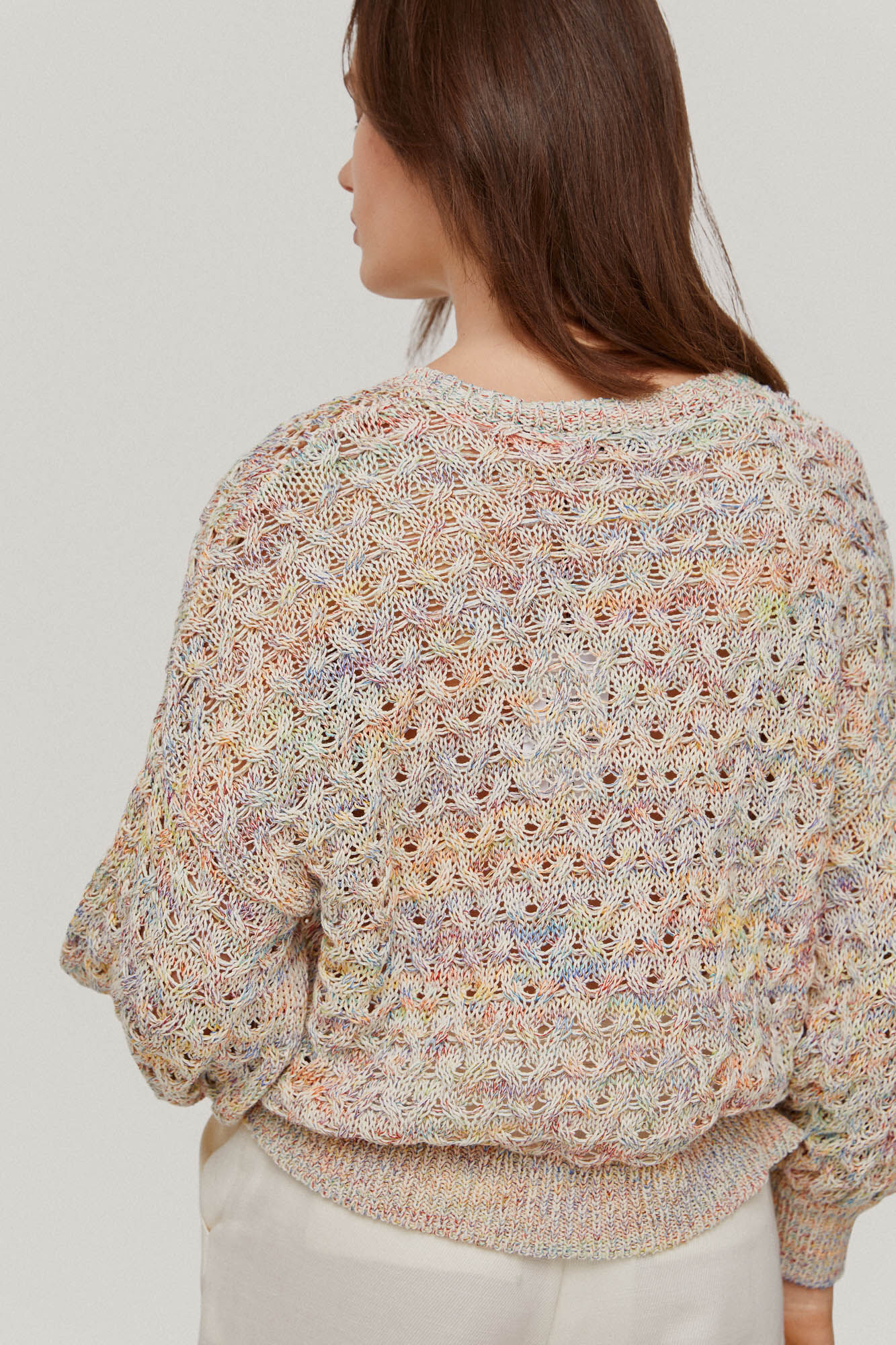 Camisa estruturada multicolorida - Variadas