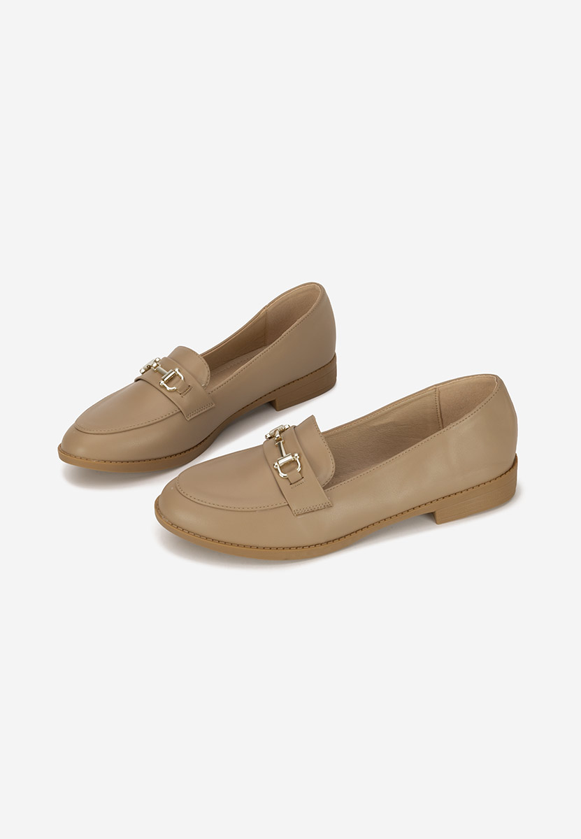Mocassins femme kaki Xeniana