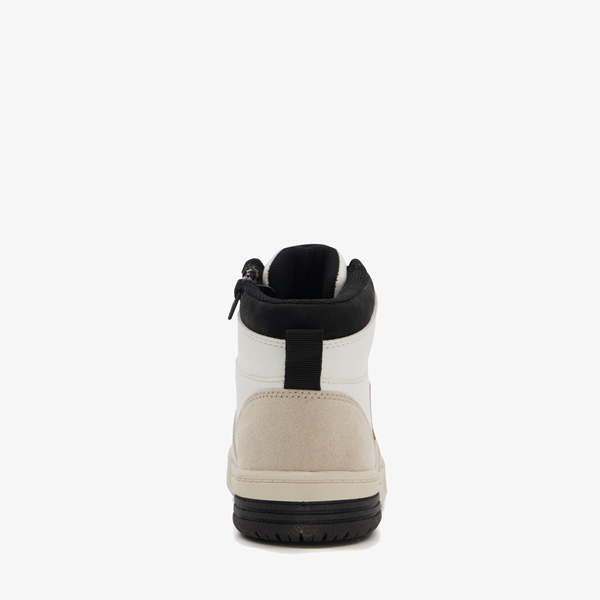 Blue Box hoge meisjes sneakers beige met ster