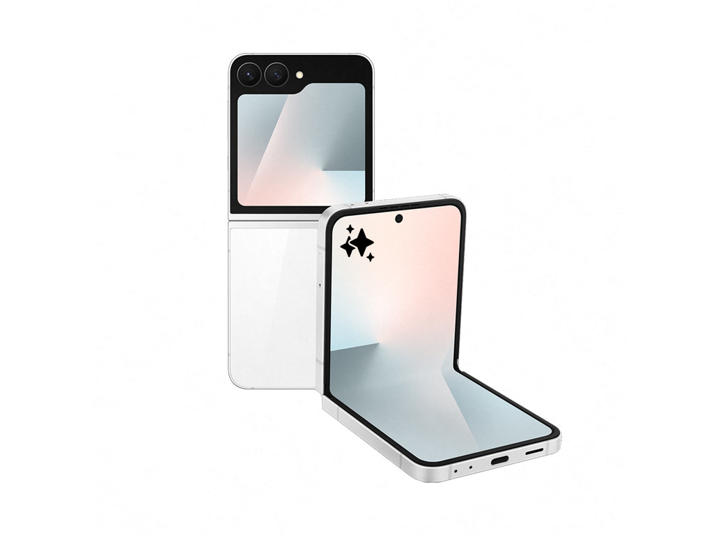 SMARTPHONE SAMSUNG GALAXY Z FLIP 7 FE 256GB BRANCO