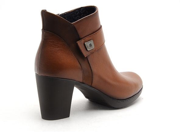 Dorking boots bottine talons femme d9111 sunb marron