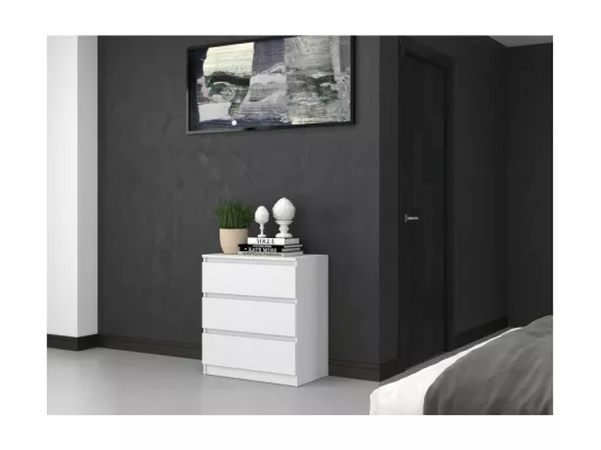 Malwa M3 Commode blanche