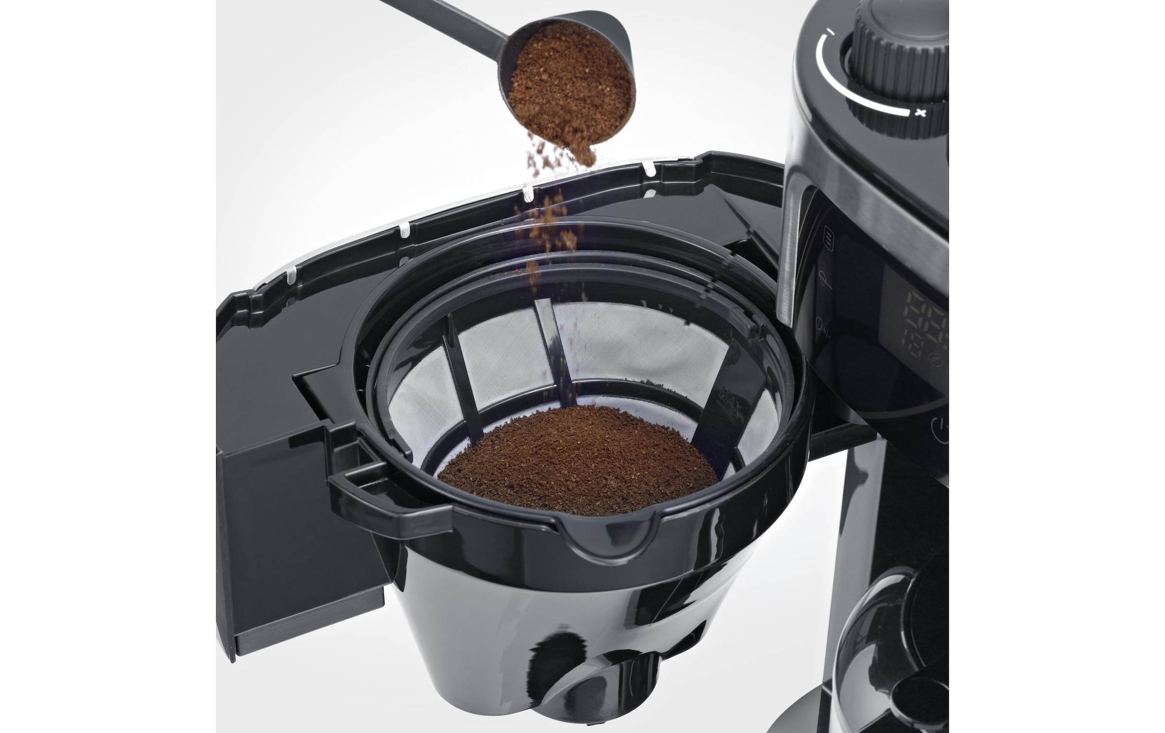 Severin Filterkaffeemaschine »KA 4814 Schwarz/Silber«