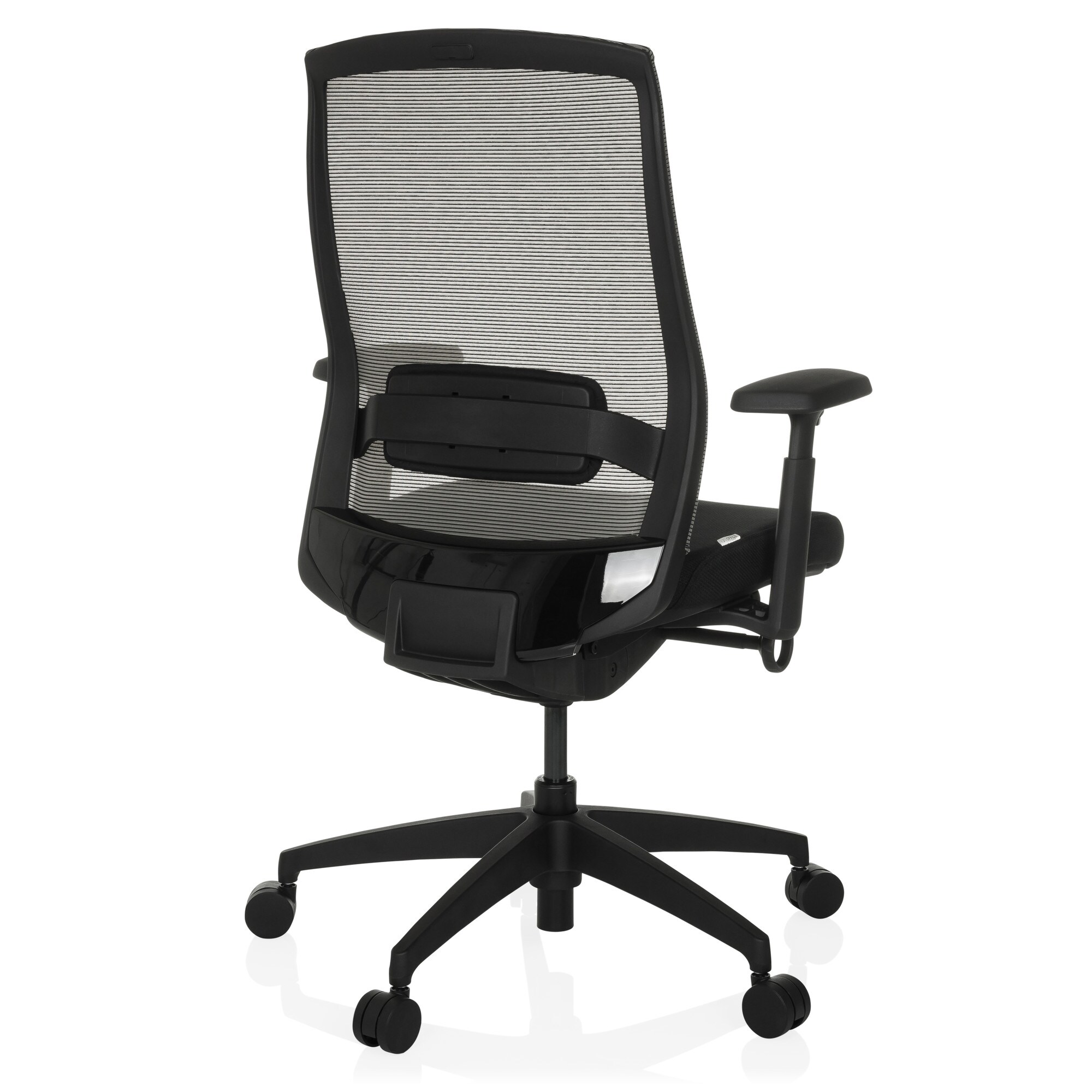 Profi Bürostuhl COLORE Stoff/Netzstoff mit Armlehnen (höhenverstellbar) hjh OFFICE