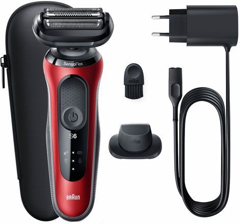 Braun 61-R1200s - Scheerapparaat - Zwart - Waterbestendig