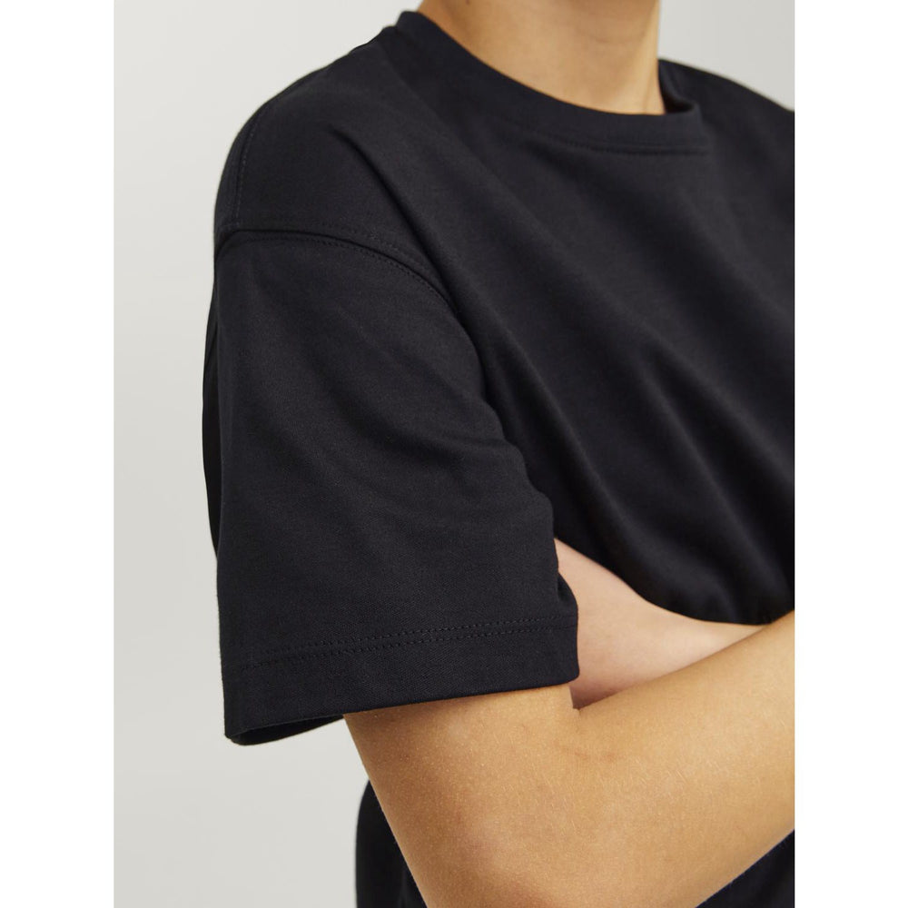 Køb Jack & Jones Junior Black Eurban Edge T-Shirt Noos