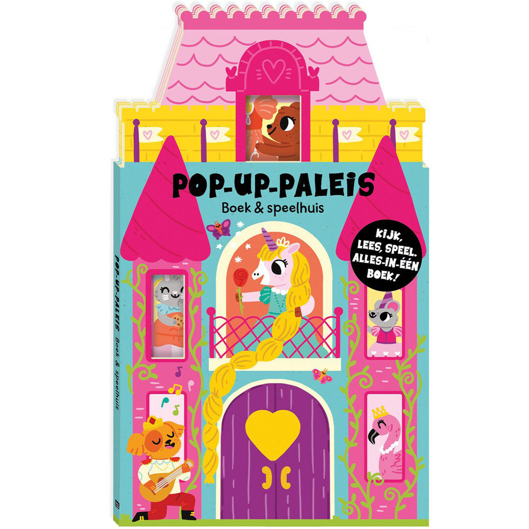 Image books pop-up paleis - boek en speelhuis