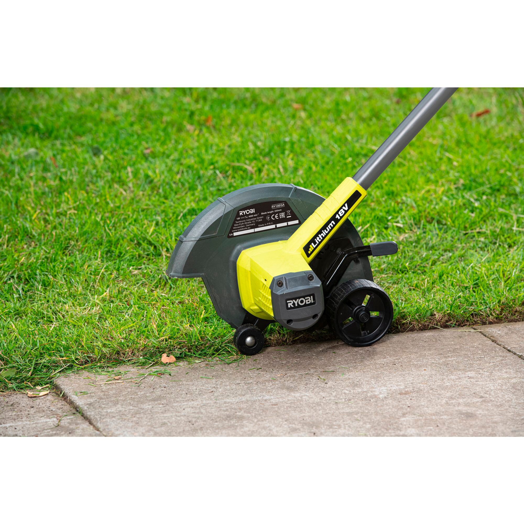 Ryobi Rasentrimmer ONE+ Akku-Kantenschneider RY18EGA-0, 18Volt