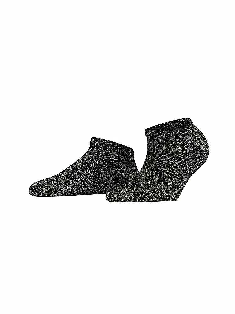 FALKE  Sneakersocken Shiny black schwarz