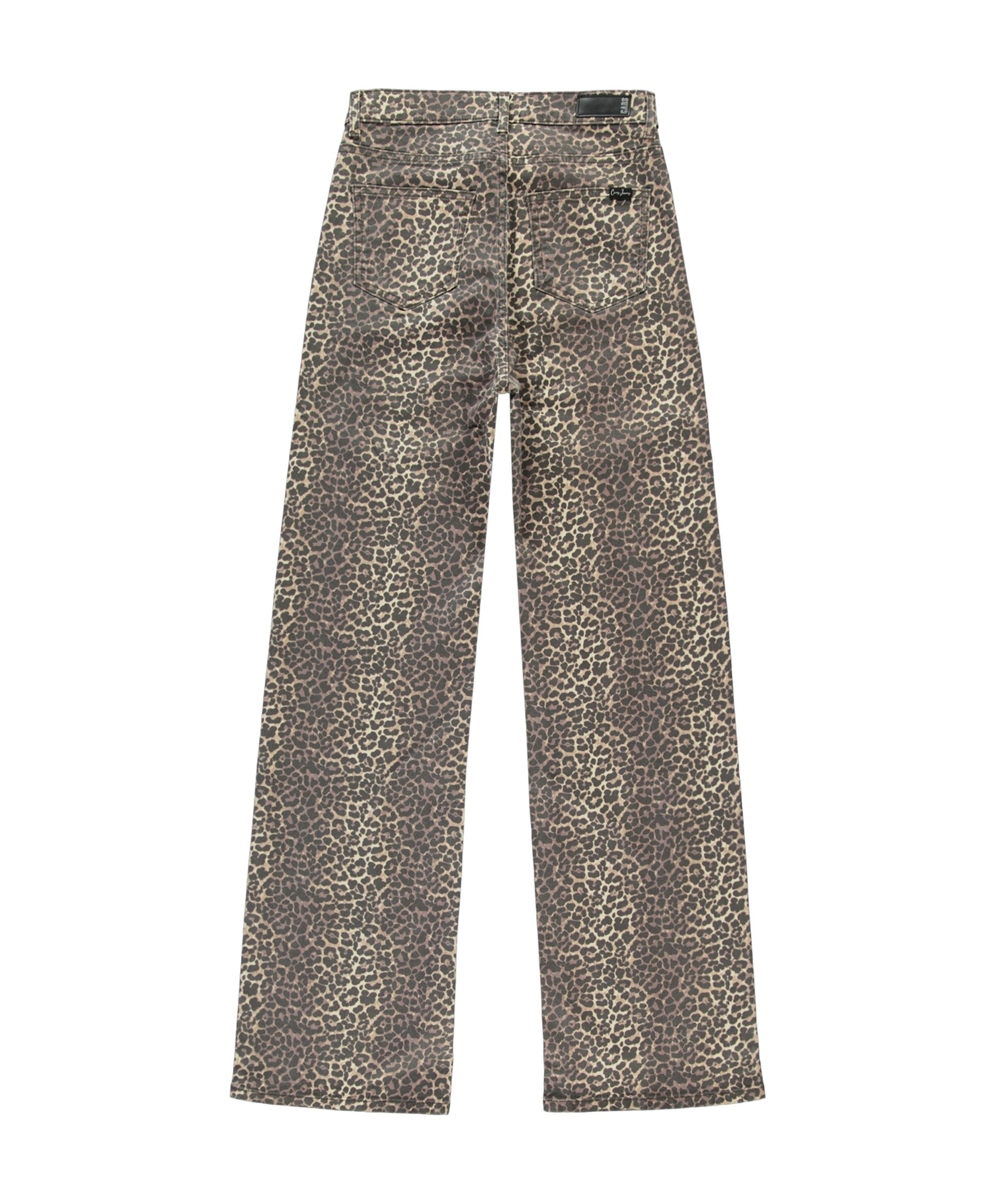Cars Jeans YARA Stretch Leopard broek bruin