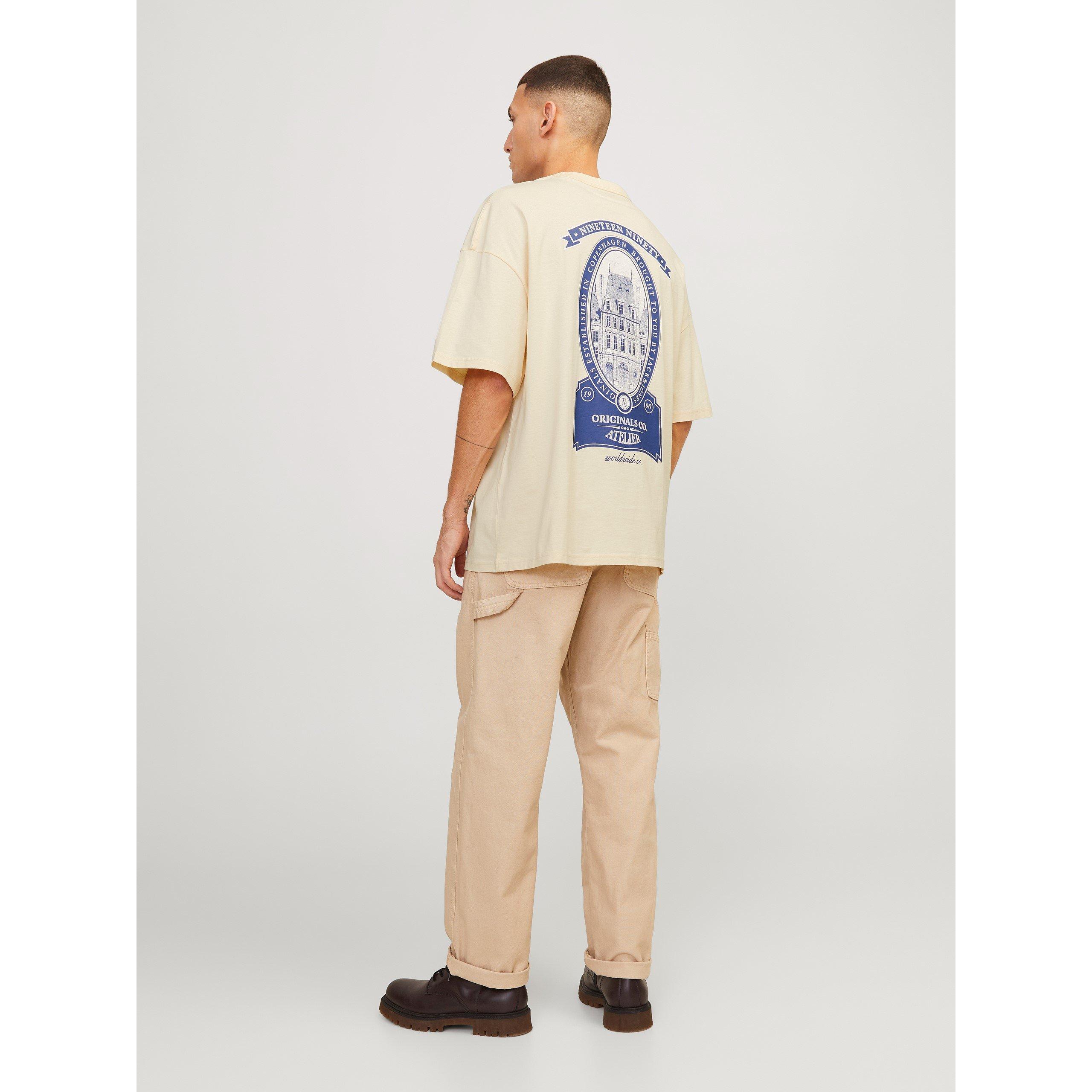 Jack and Jones Back Graphic Oversized T Shirt