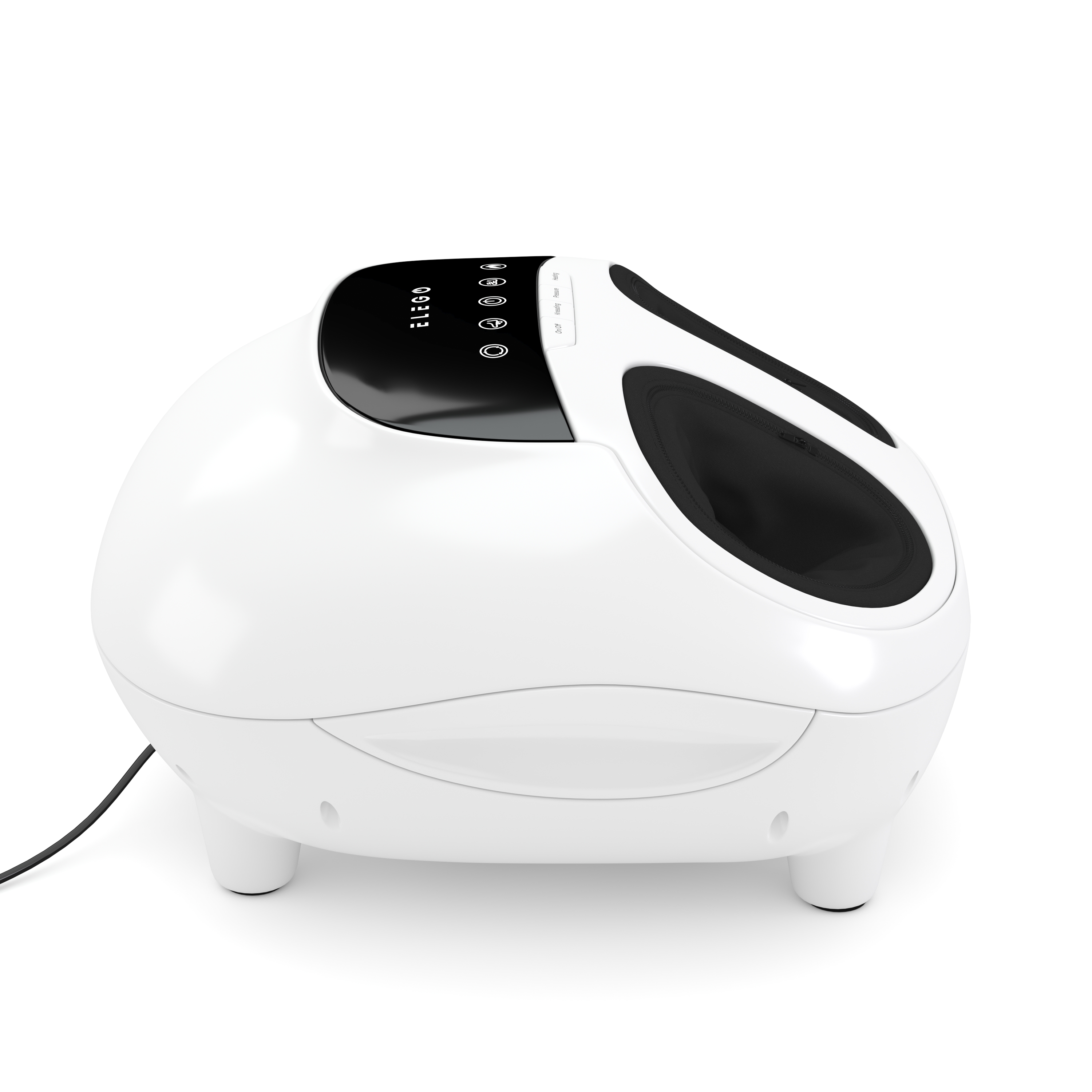 Shiatsu Fussmassagegerät mit Wärmefunktion weiss/schwarz