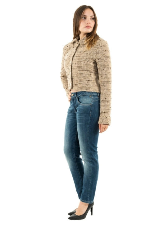 blousons et vestes morgan 222-vnora.f beige