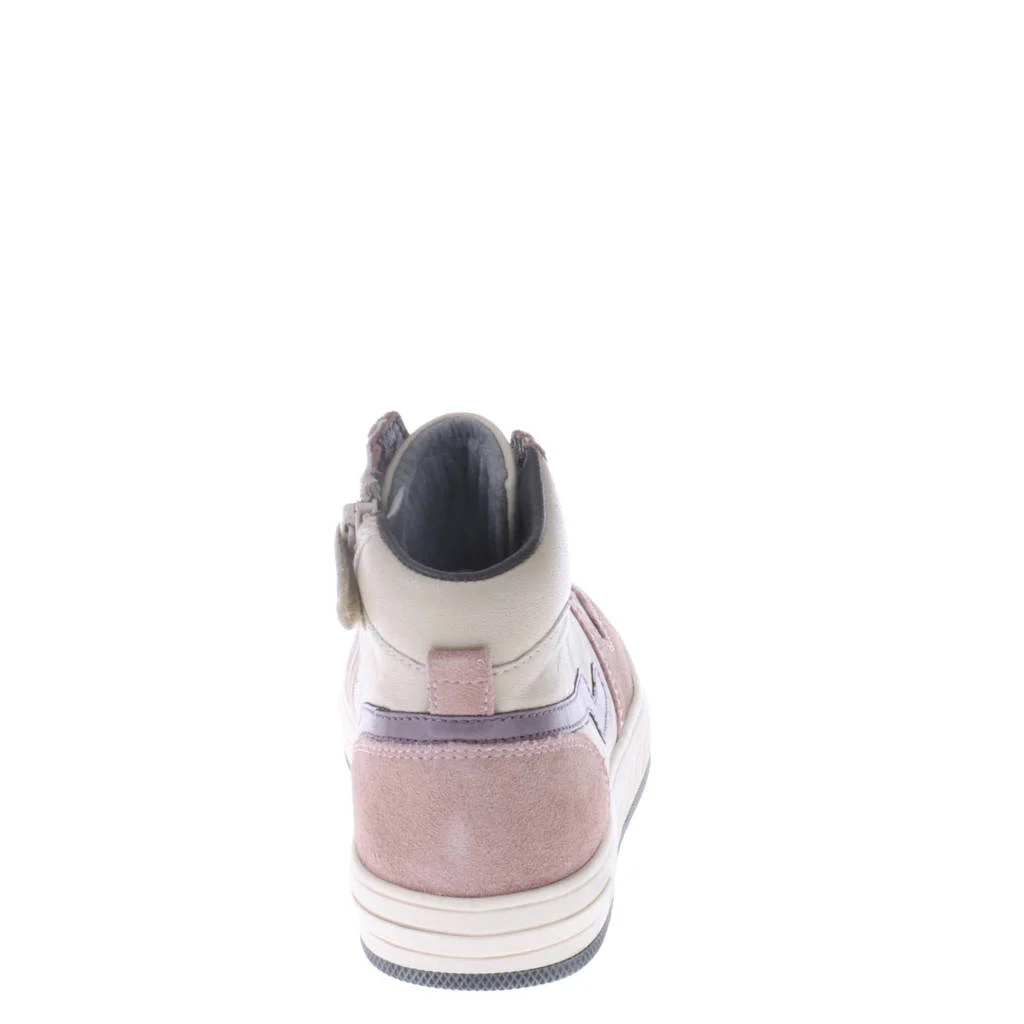 Red Code leren sneakers roze multi