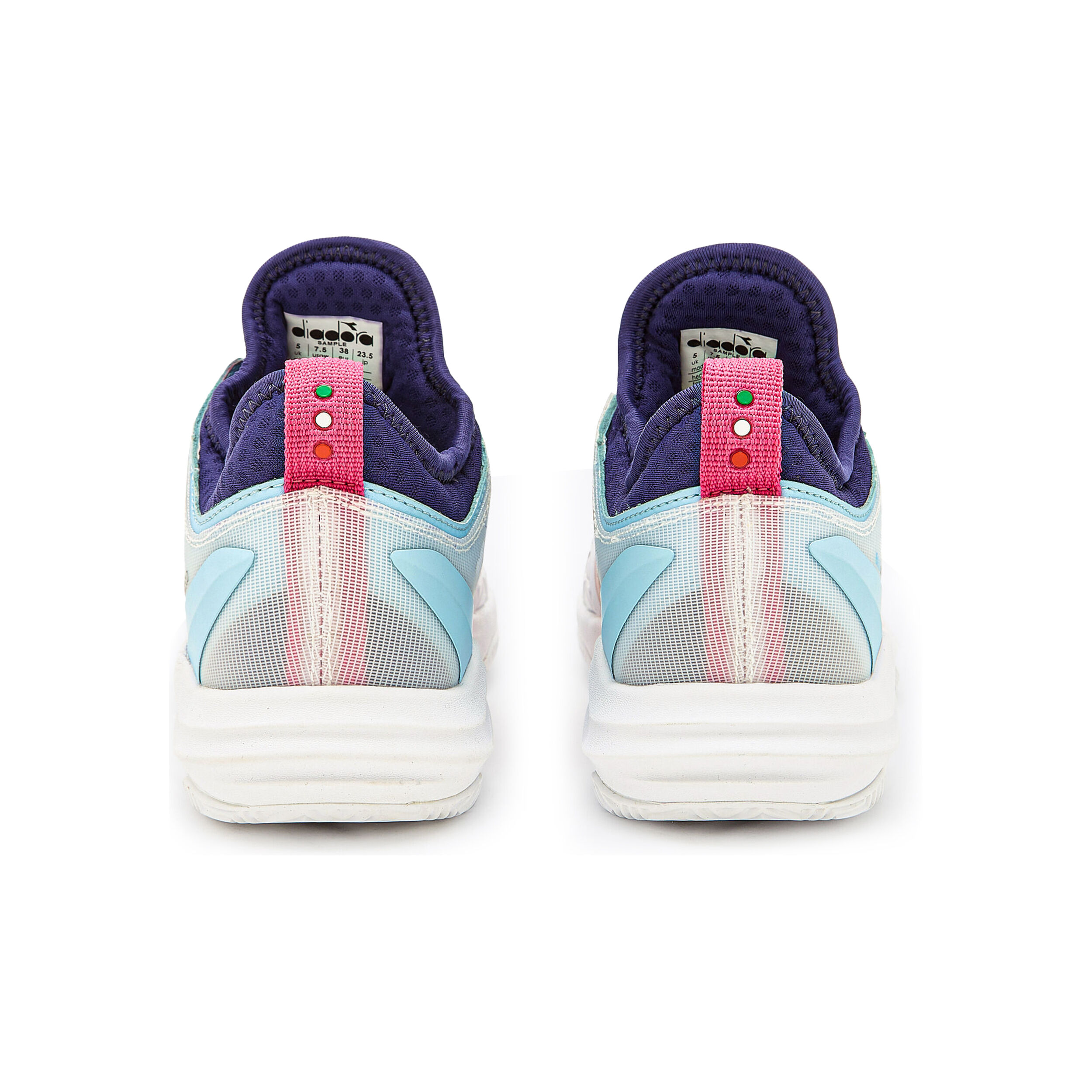 Diadora Speed Blushield Fly 4+ Chaussure Terre Battue Femmes - Blanc , Pink