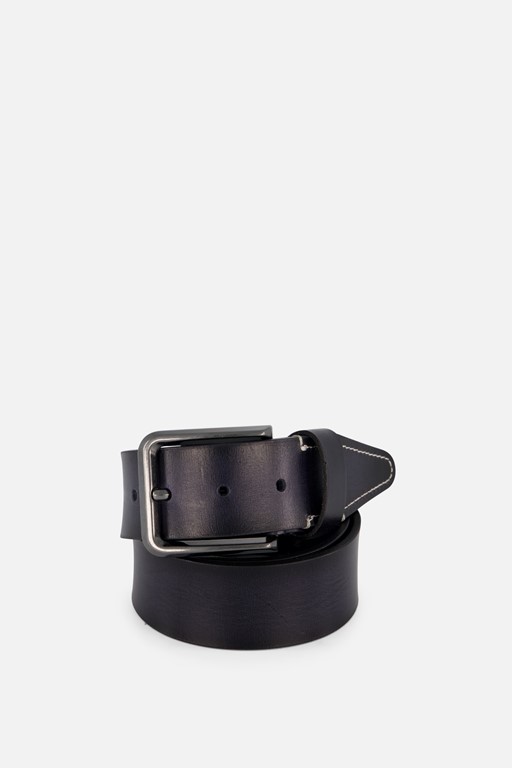 Ziengs Riem blauw Leer 960513